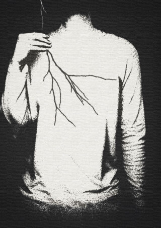 shirt with crack